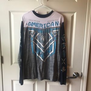 Long sleeve American Fighter shirt. Size XL